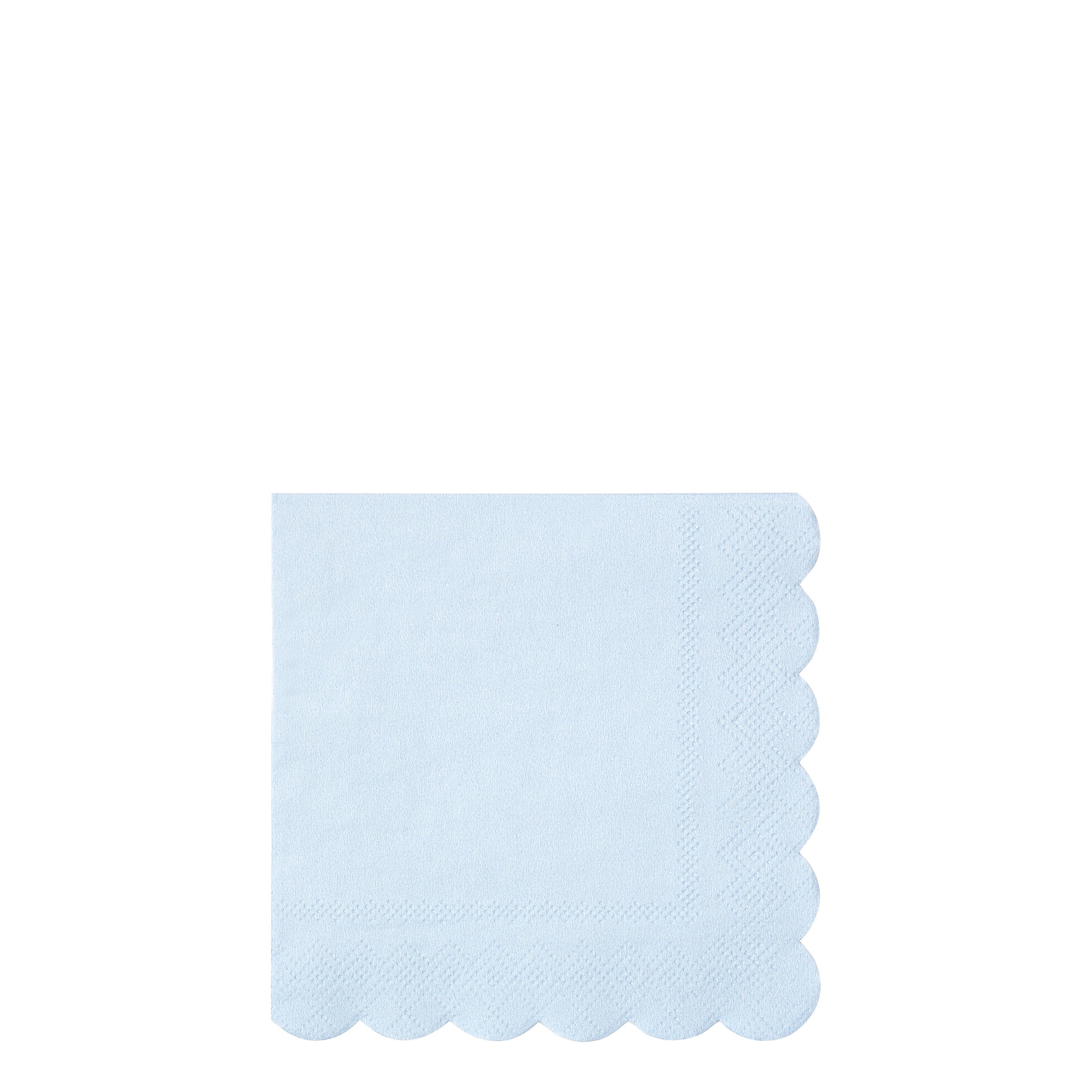 Scalloped Paper Napkins
