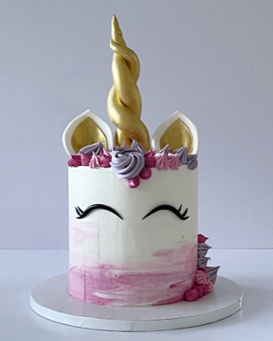 Unicorn Face Cake