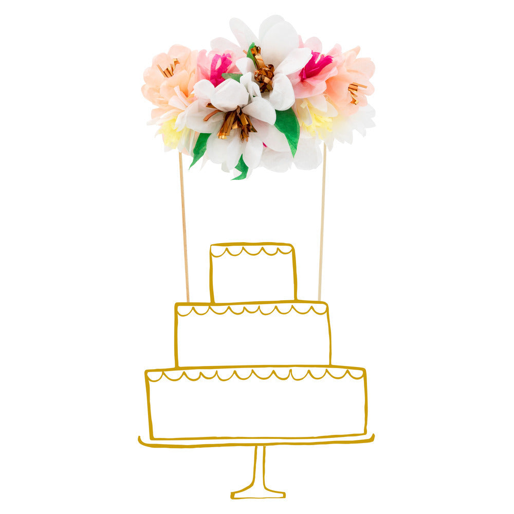 Flower Cake Topper