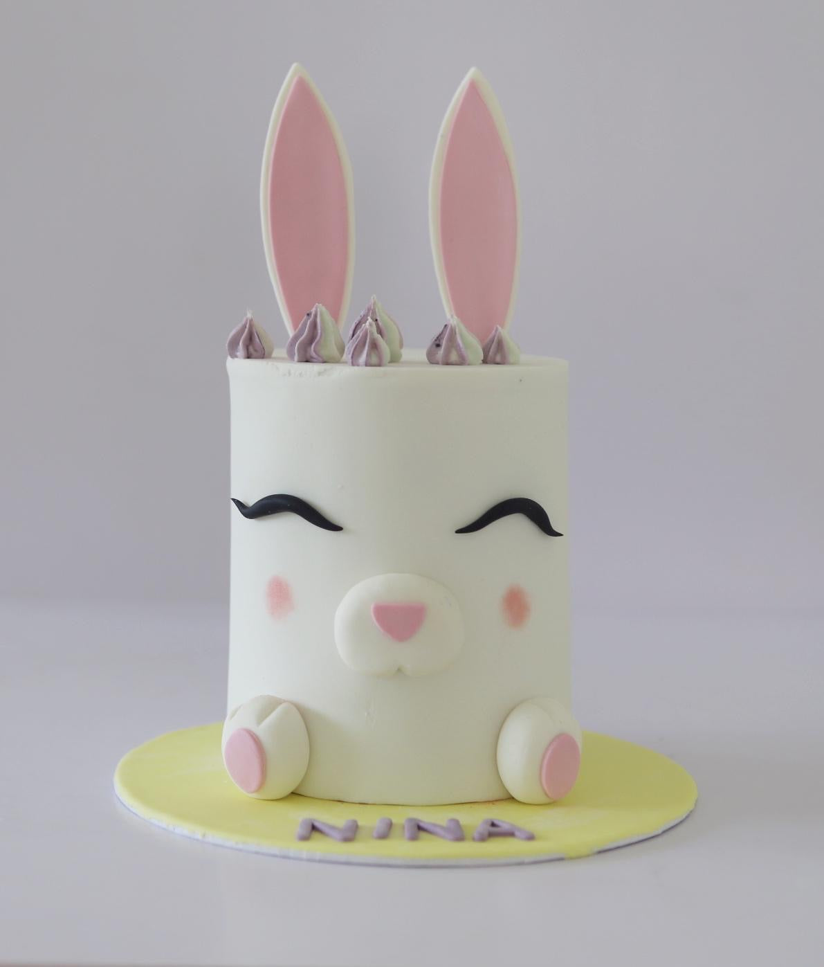 Hasen-Gesichtskuchen