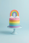 Regenbogenkuchen