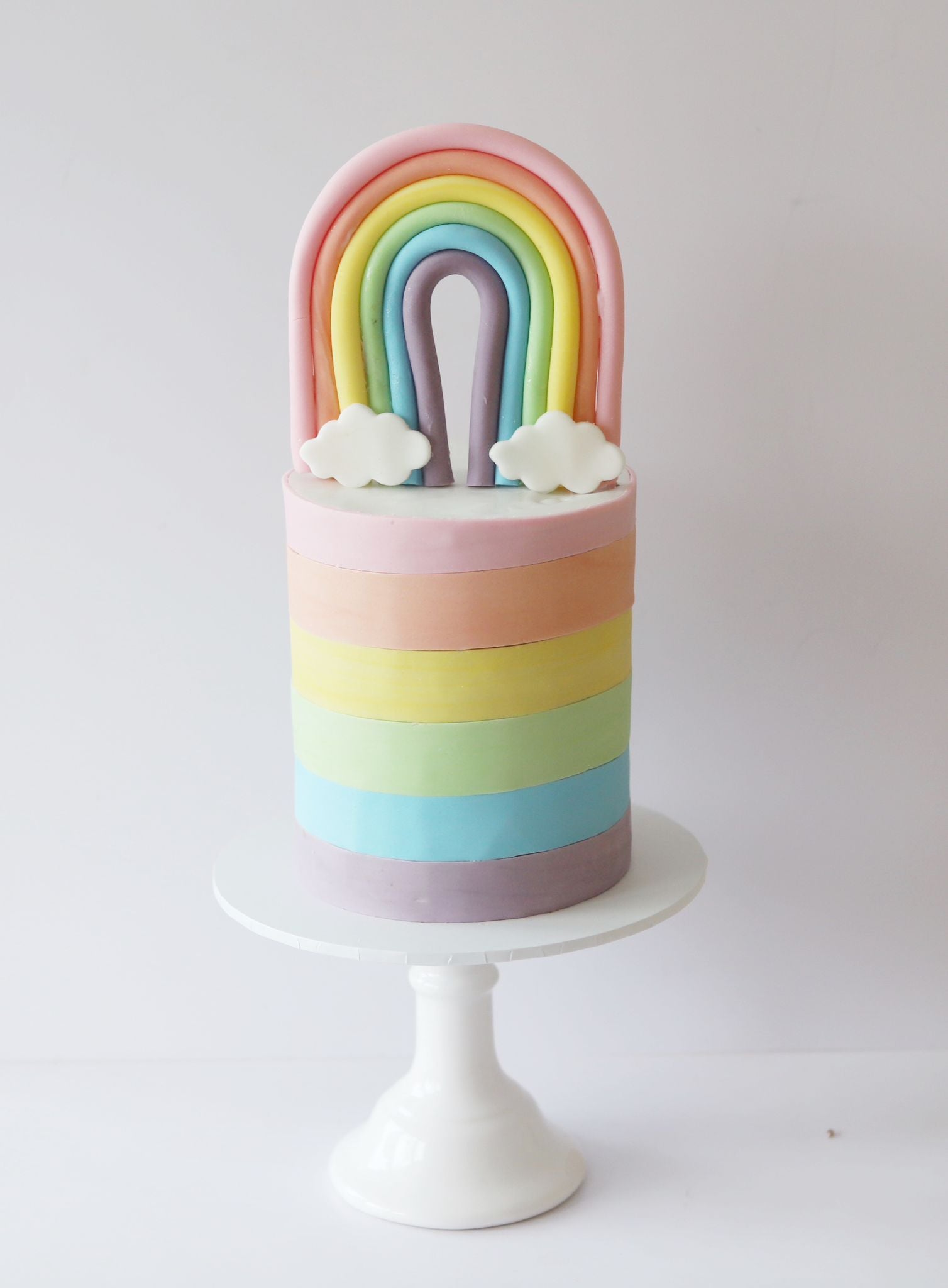 Regenbogenkuchen